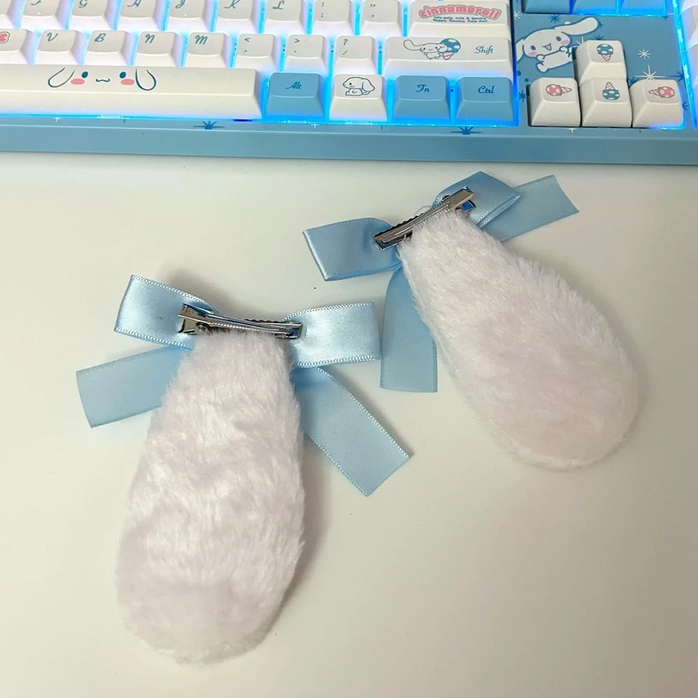 FREE W PURCHASE $25+🤍 cinnamoroll sanrio cosplay hair clips - Picture 2 of 2